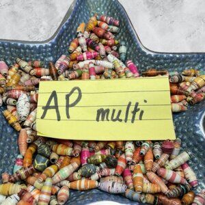 Handmade Paper Beads For Jewelry Making